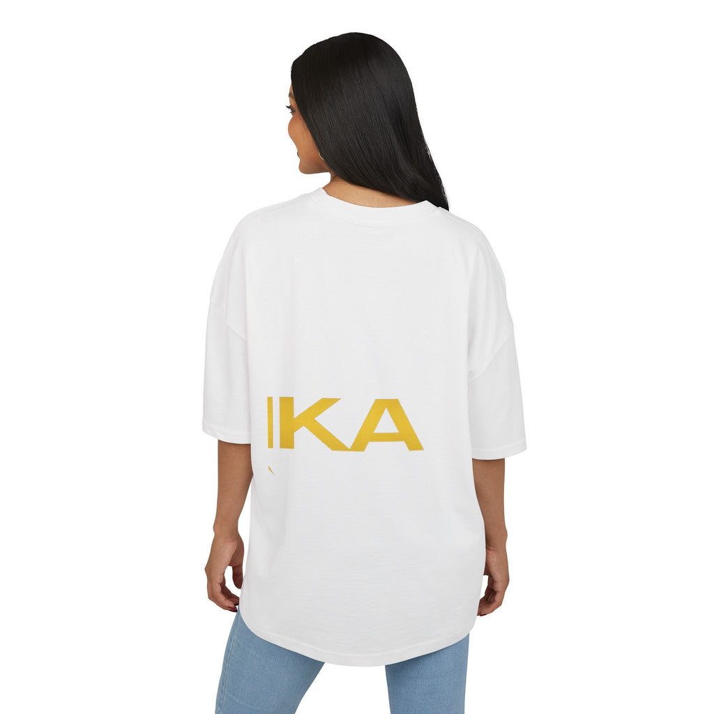 T-shirt homme box NIRIKA – Logo doré minimaliste