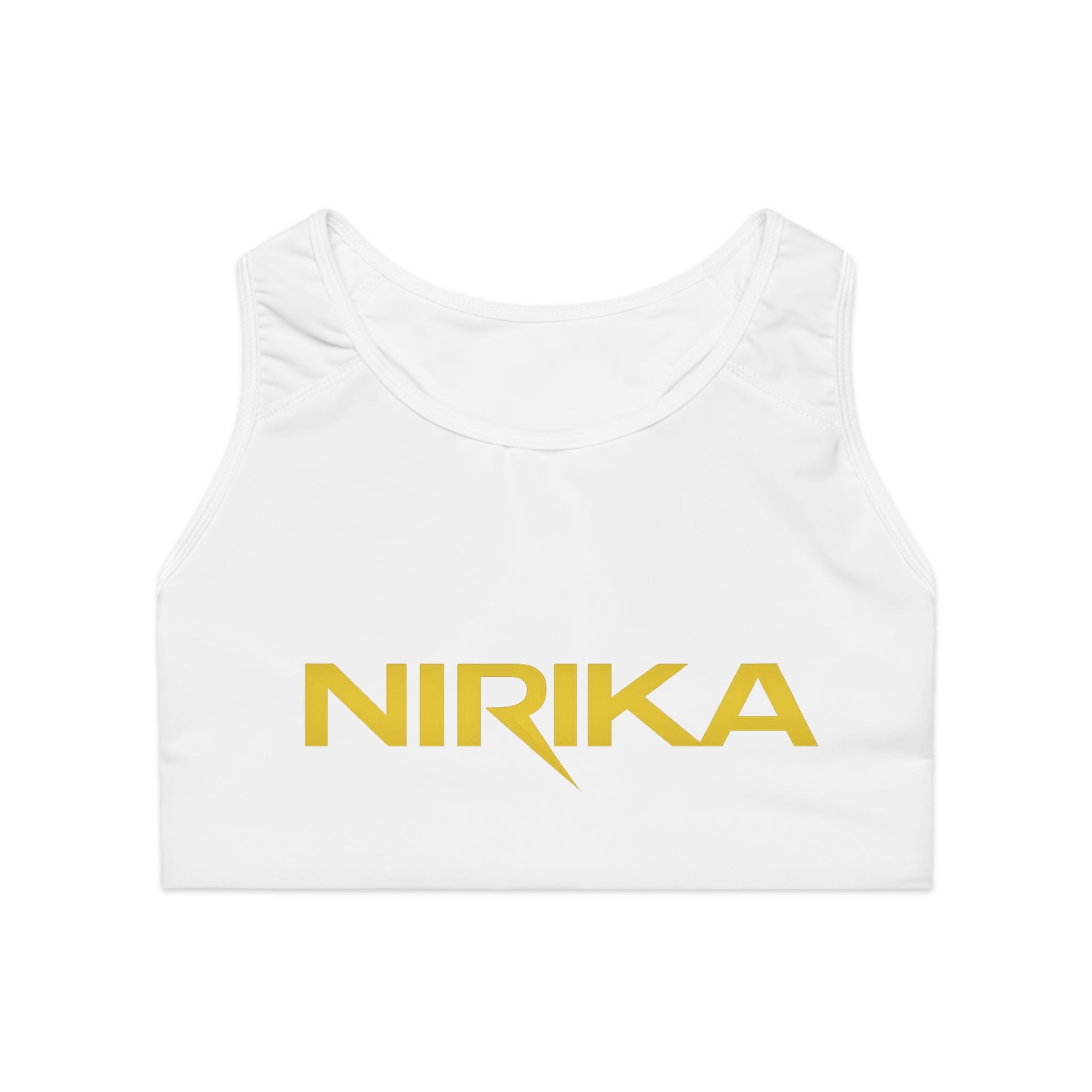 Brassière de sport femme dos racer en matières recyclées