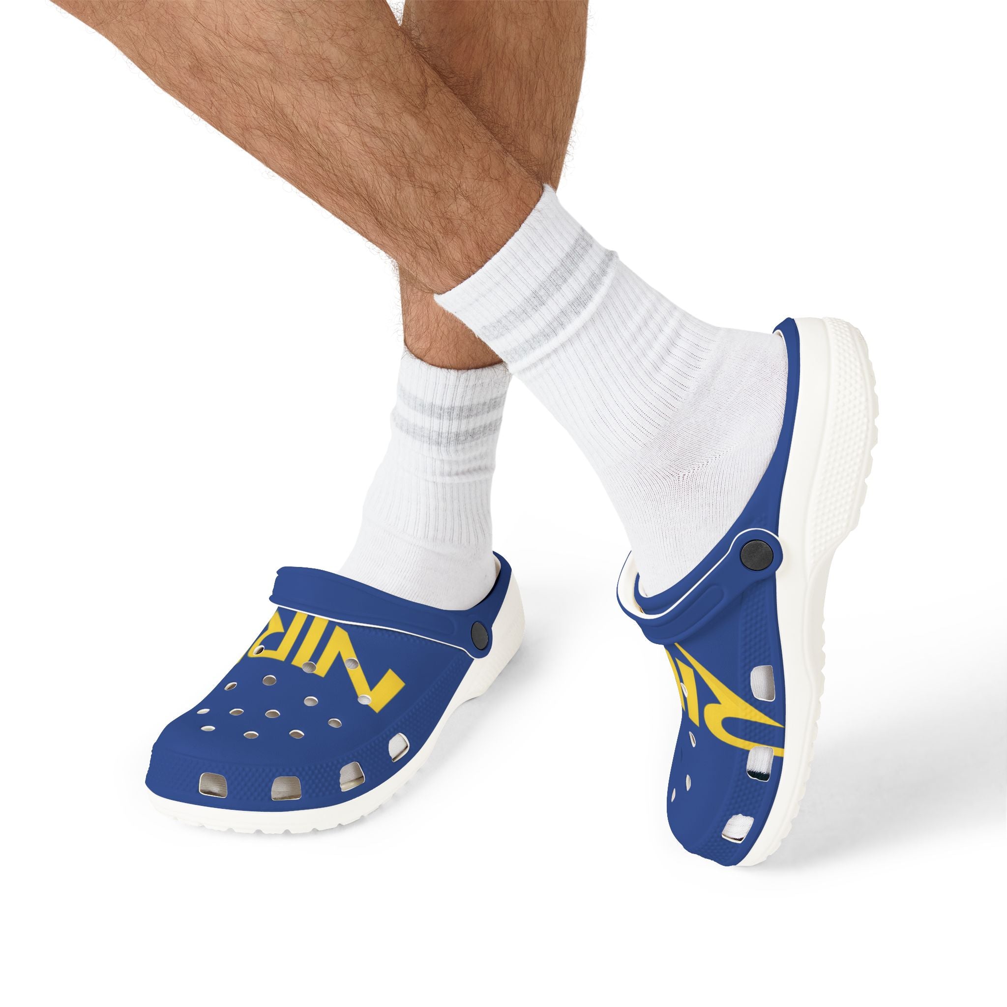 Sabots Bleus NIRIKA – Confort & couleur éclatante