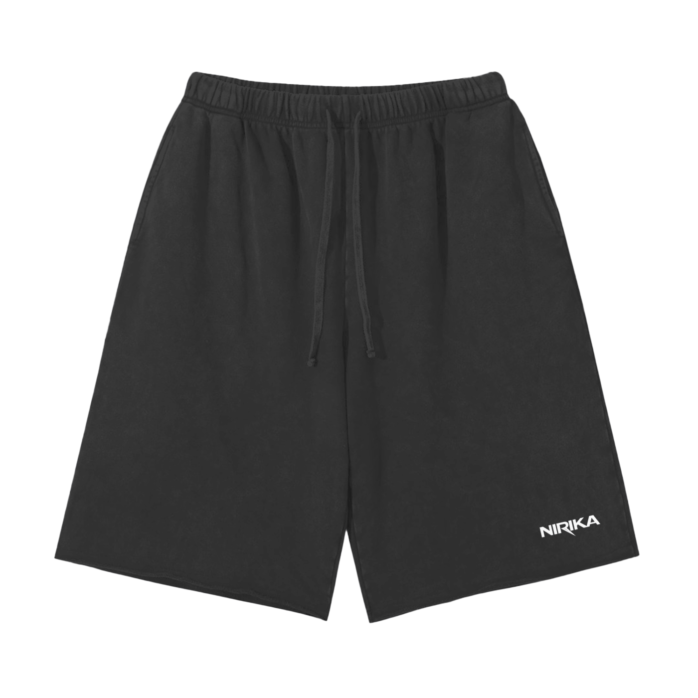Short washed homme effet délavé – Coton recyclé – NIRIKA