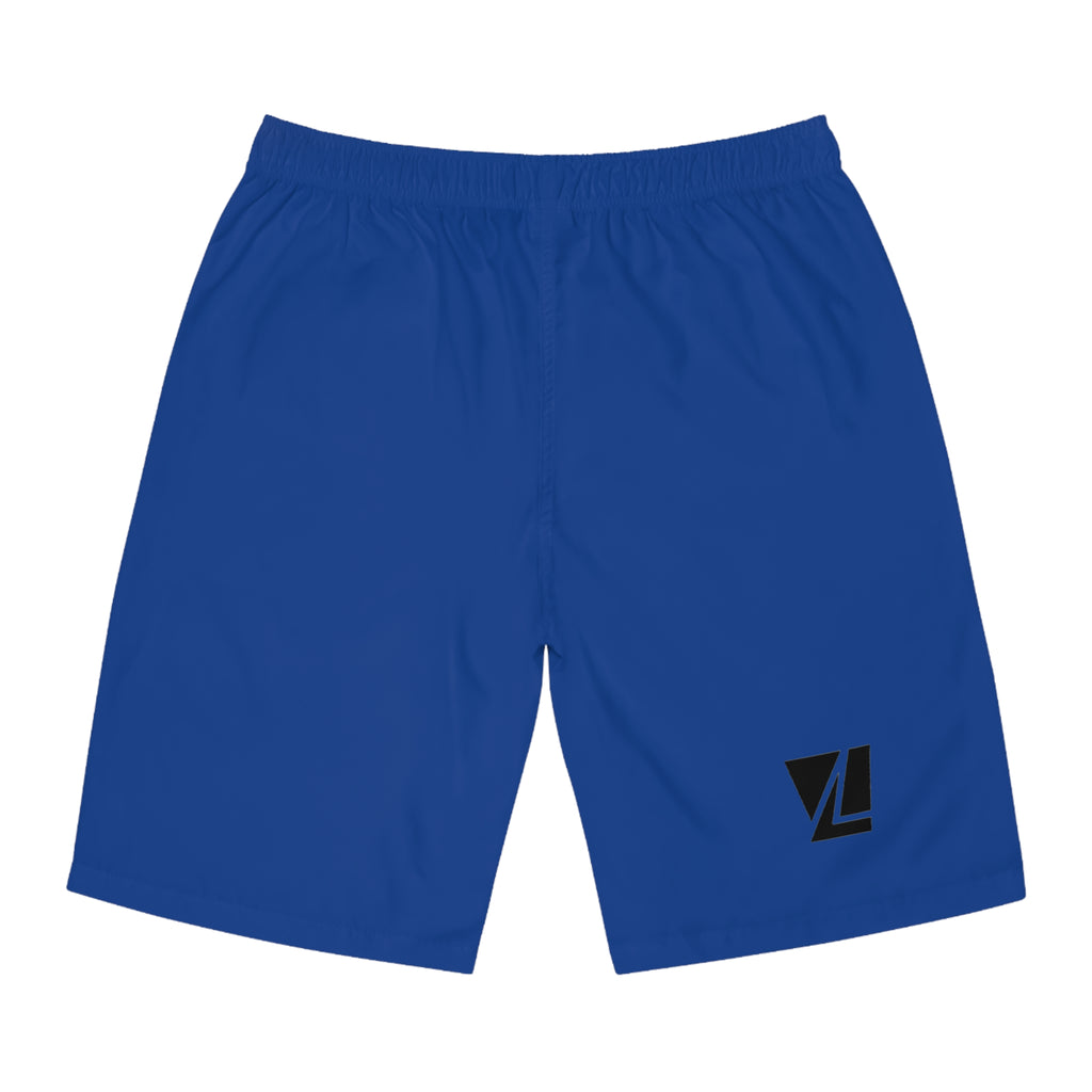 Short de bain bleu