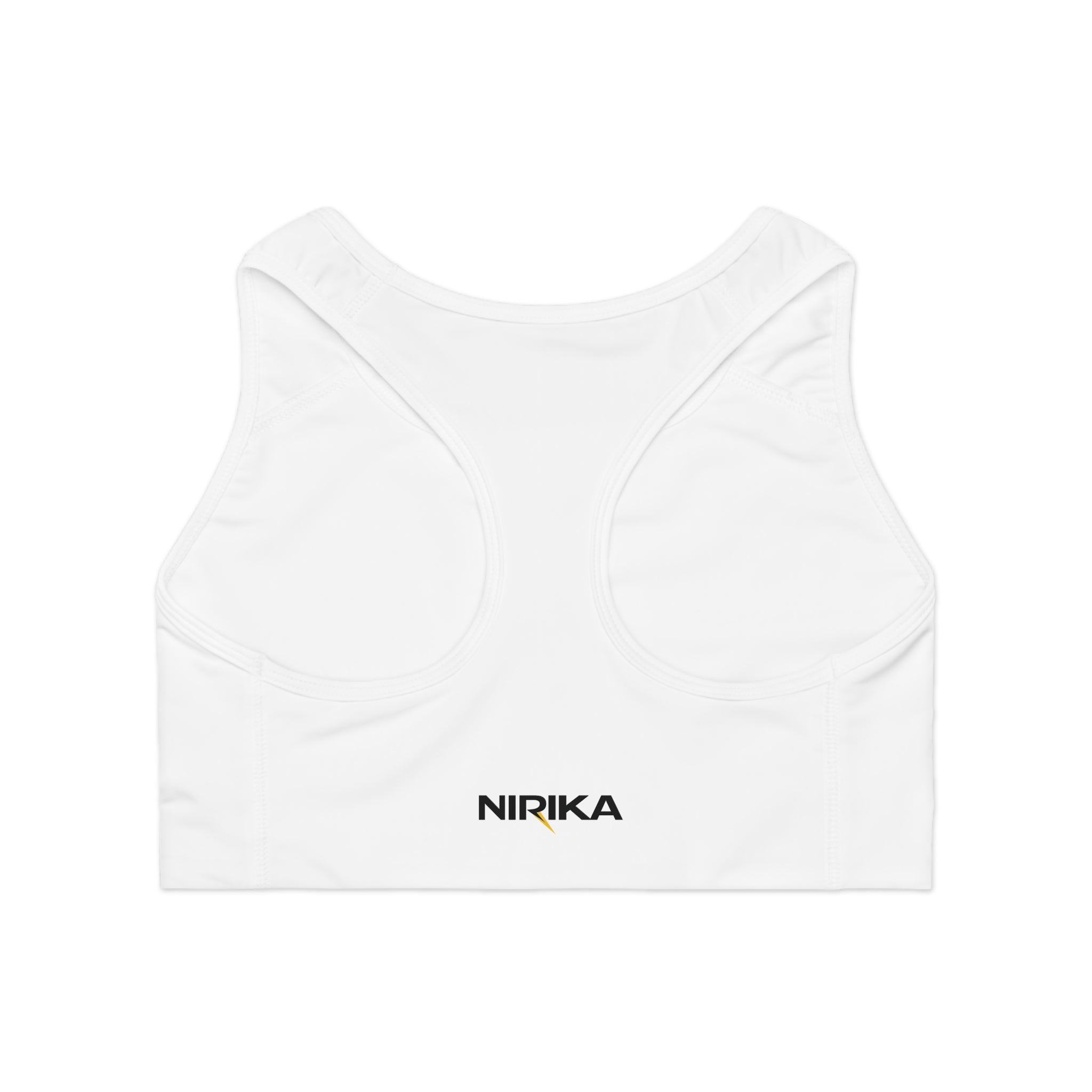 Brassière de sport femme dos racer en matières recyclées
