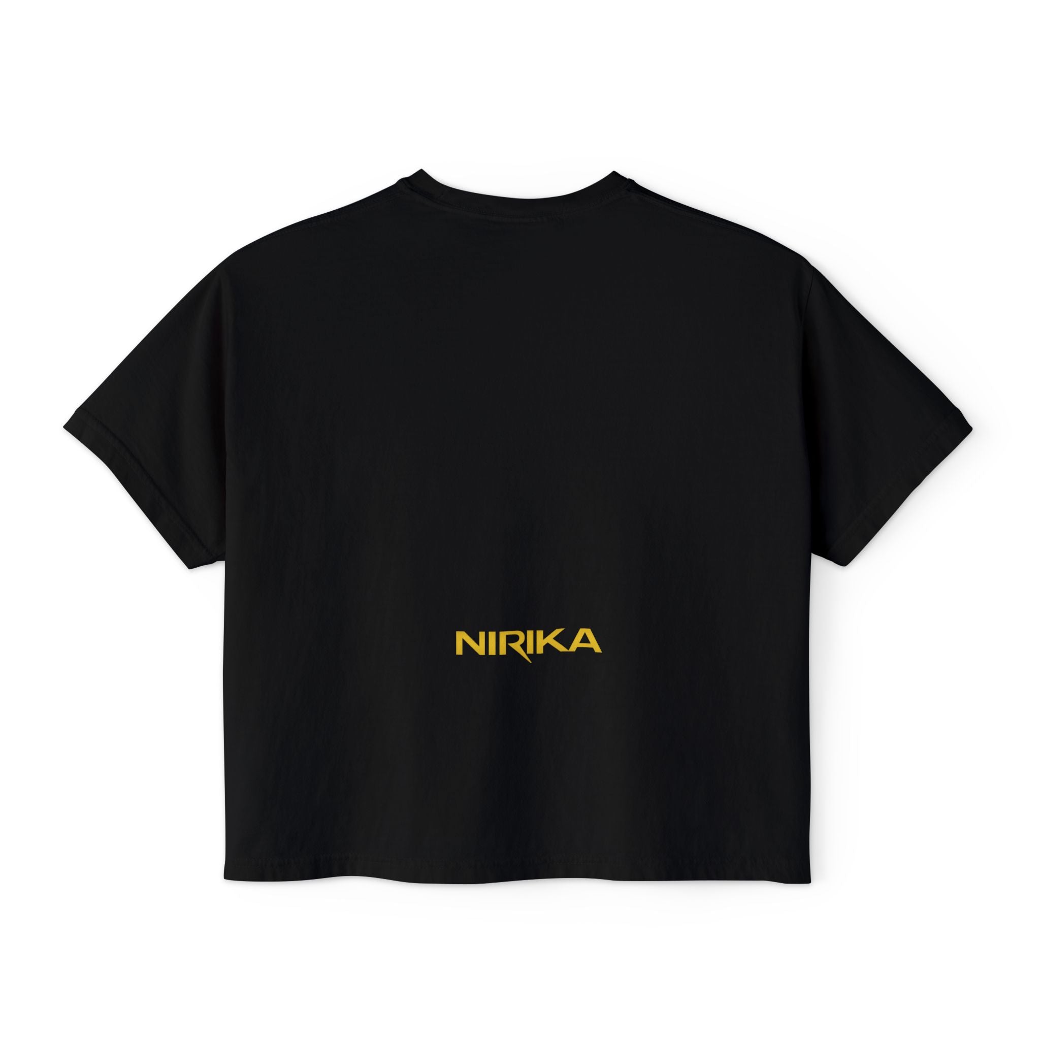 Crop top femme manches courtes – Coton recyclé – NIRIKA