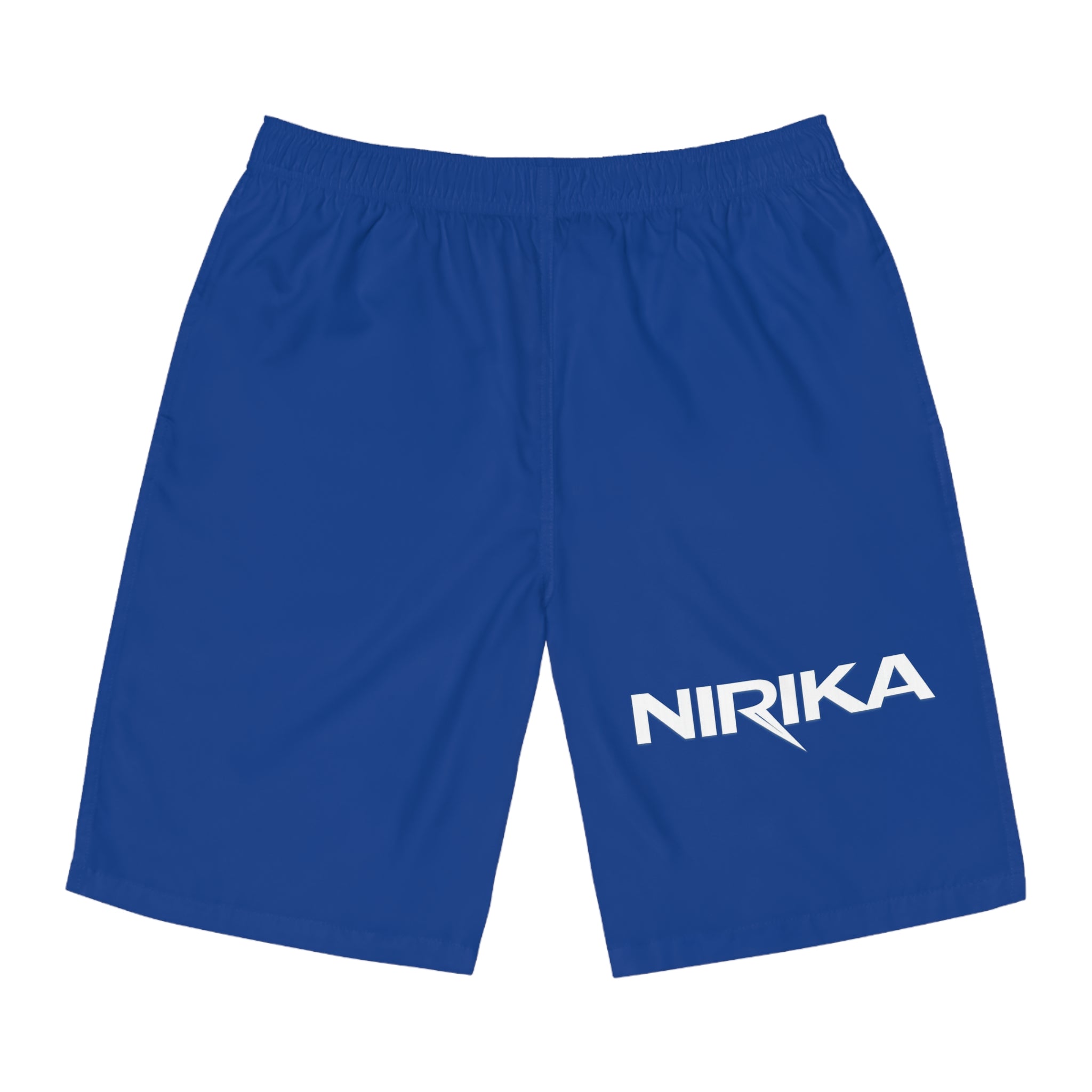 Short de bain bleu