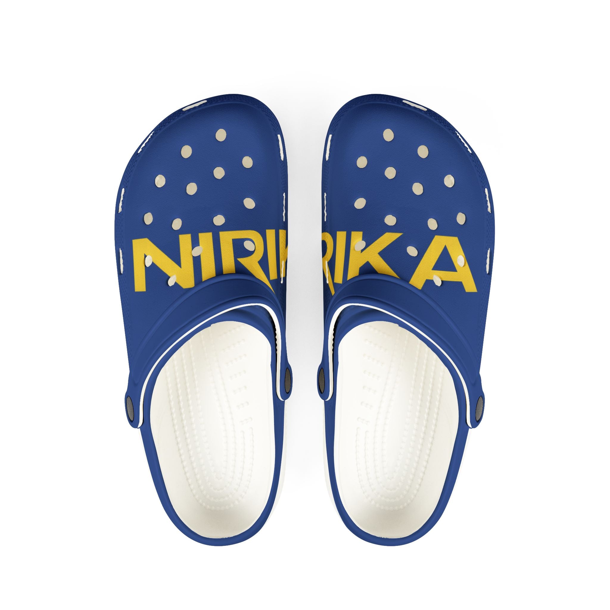 Sabots Bleus NIRIKA – Confort & couleur éclatante