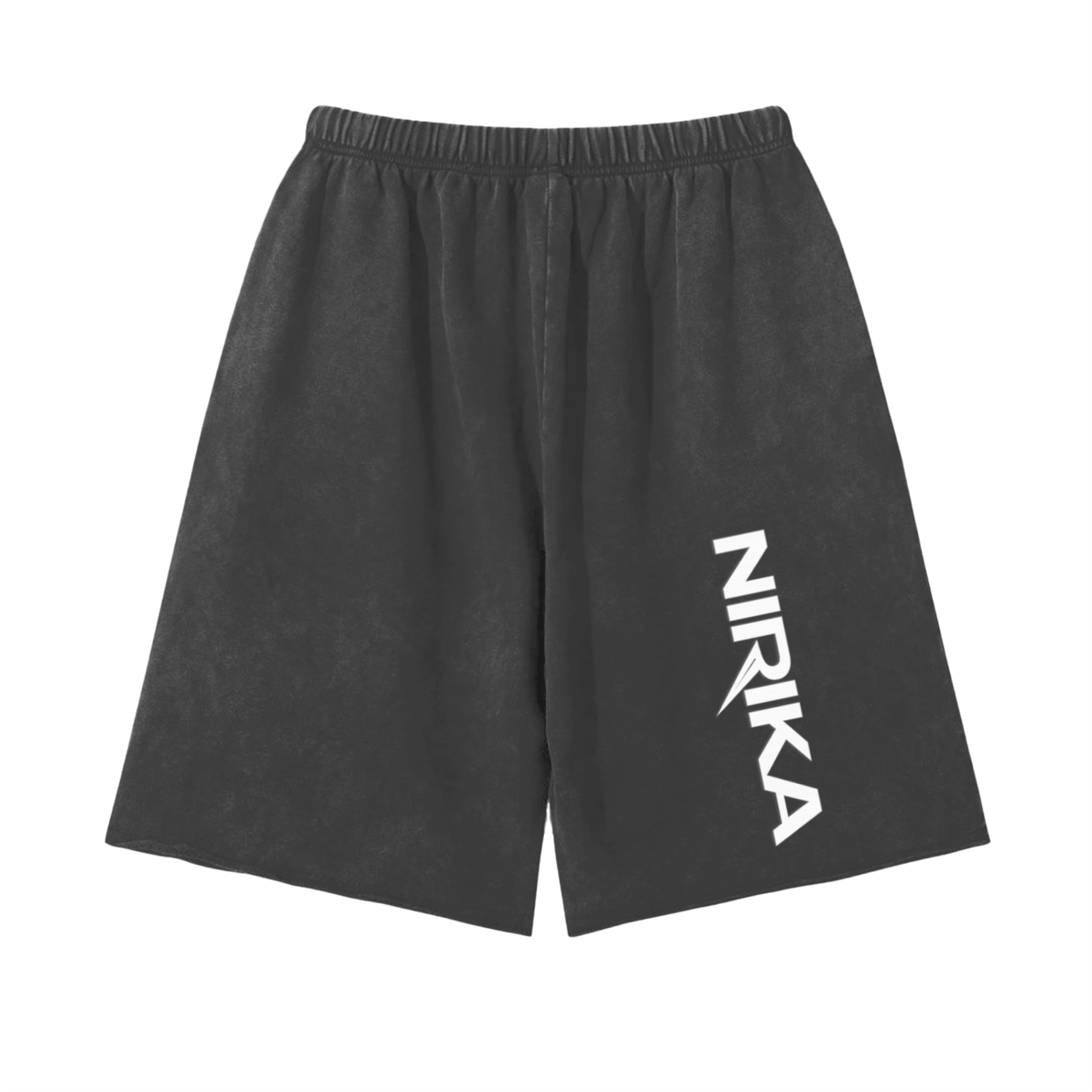 Short washed homme effet délavé – Coton recyclé – NIRIKA