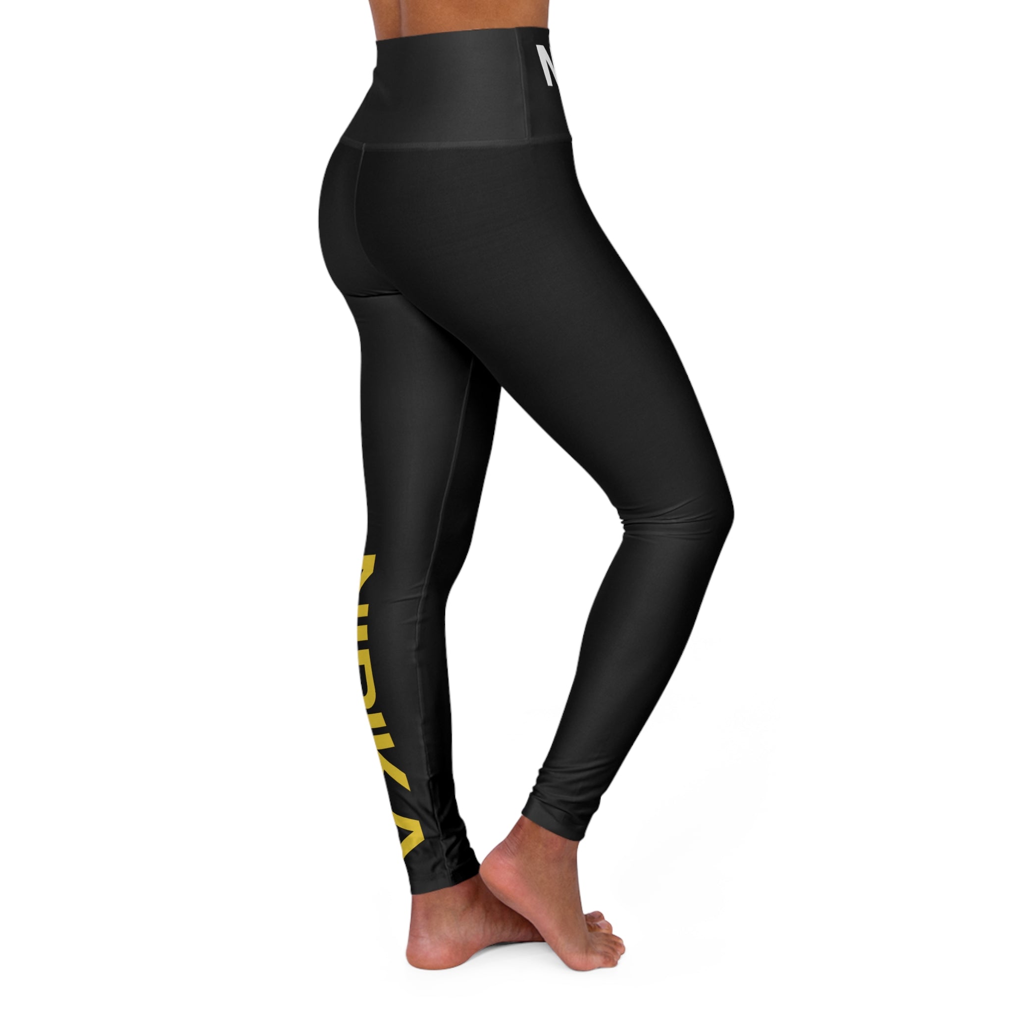Legging femme taille haute yoga – Matières recyclées – NIRIKA