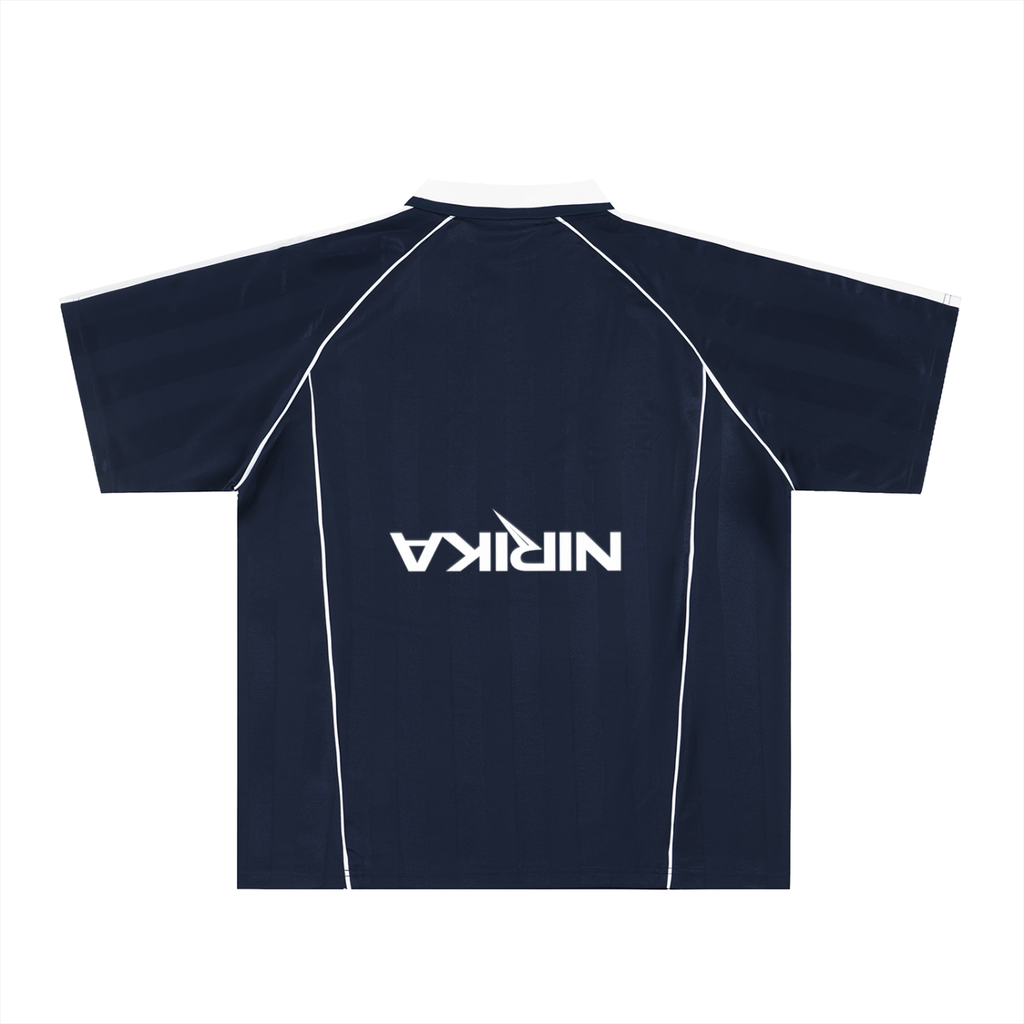 Shadow Stripe Collared Soccer Jersey