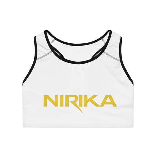Brassière de sport femme dos racer en matières recyclées