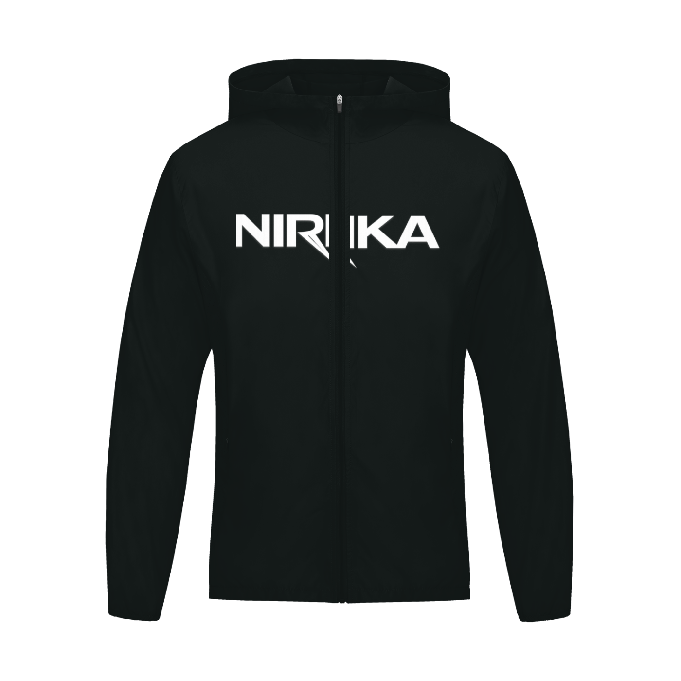 Veste de sport à capuche en matières douces – NIRIKA