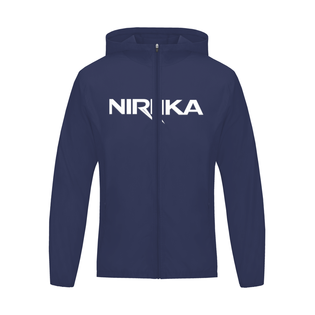 Veste de sport à capuche en matières douces – NIRIKA