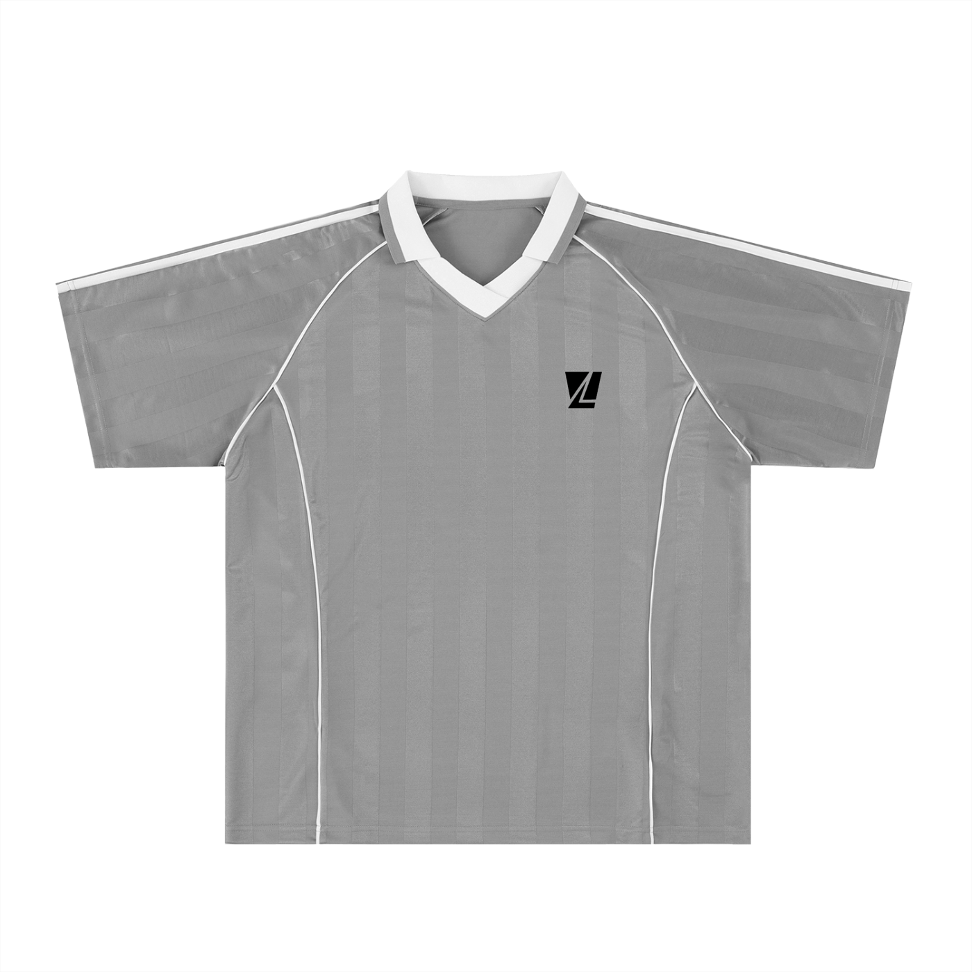 Shadow Stripe Collared Soccer Jersey