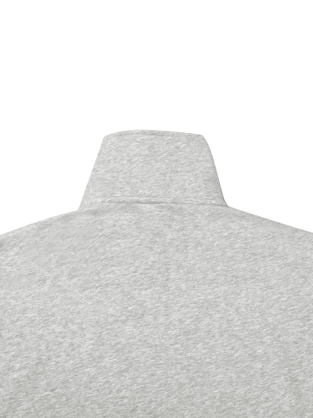 Sweat homme col zippé quarter-zip en matières recyclées – NIRIKA